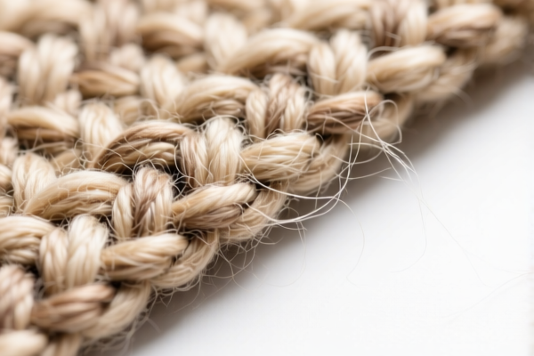 Image for Combed wool or combed fine animal hair woven fabrics (85% or more by weight)   For home textiles   Other   Of wool yarns with an average fiber diameter of 18.5 microns or less   Heavyweight blanket fabric