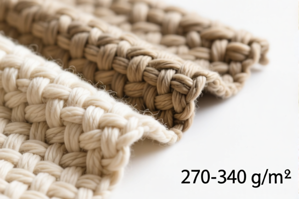 Image for Woven fabrics of combed wool or fine animal hair for dress (containing 85% or more by weight, average fiber diameter ≤18.5 microns, weight 270 340 g/m²)