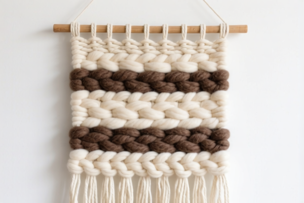 Image for Combed wool/fine animal hair woven fabric for wall hanging (more than 85% content, less than 18.5 microns, 270 340 g/m²)