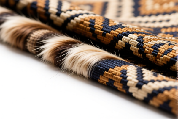 Image for Heavy Weight Combed Animal Hair Blend Woven Jacquard Fabrics