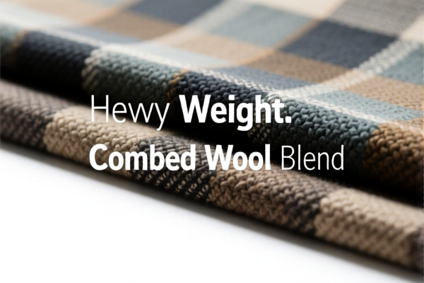 Image for Heavy Weight Combed Wool Blend Woven Fabrics