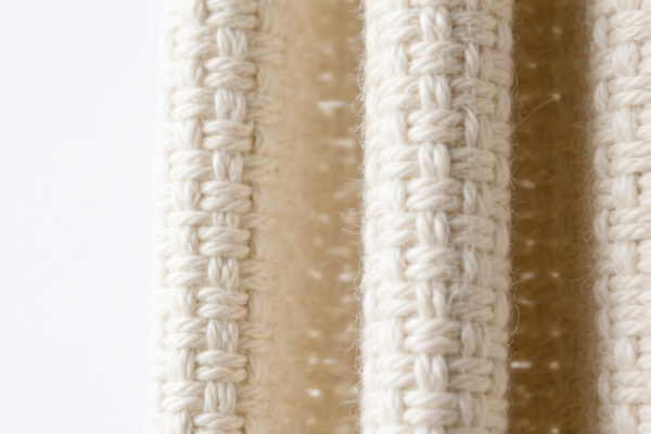 Image for Woven Combed Wool Blend Staple Fiber Curtain Fabric