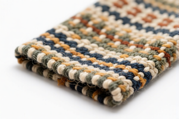 Image for Woven Combed Wool Blend Staple Fiber Tapestry Fabric