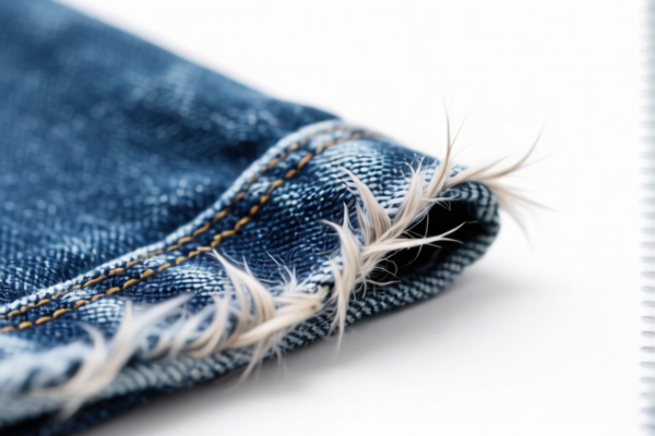 Image for Combed Fine Animal Hair Blended Denim Fabric