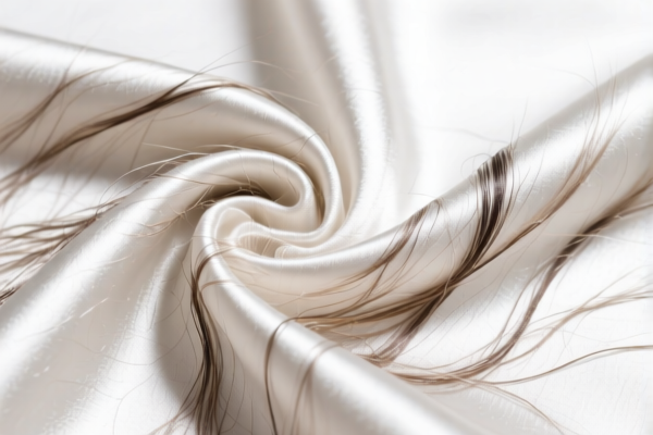 Image for Combed Fine Animal Hair Blended Satin Weave Fabric