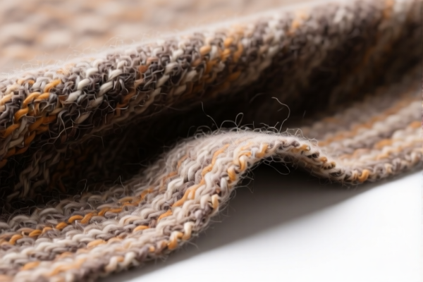 Image for Combed Wool Blended Coated Fabric