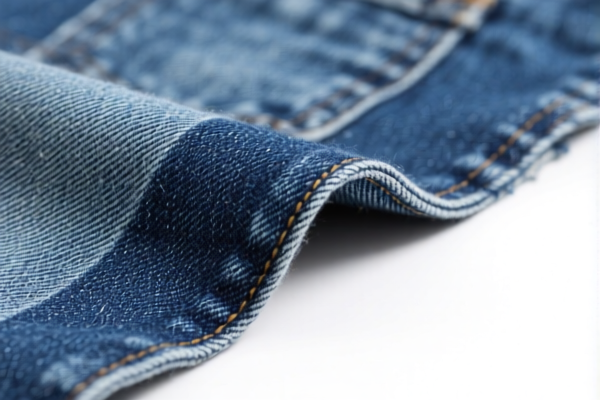 Image for Combed Wool Blended Denim Fabric