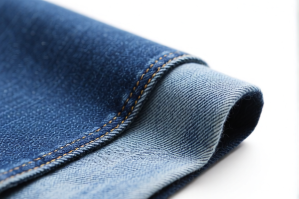 Image for Combed Wool Blended Denim Fabric