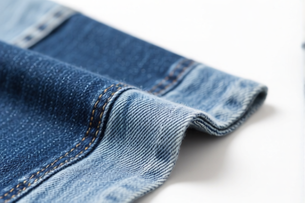 Image for Combed Wool Blended Denim Fabric