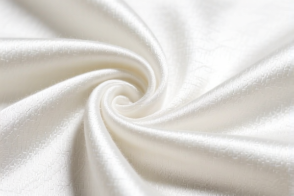 Image for Combed Wool Blended Satin Weave Fabric