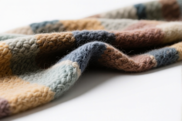 Image for Combed Wool Blended Washed Fabric