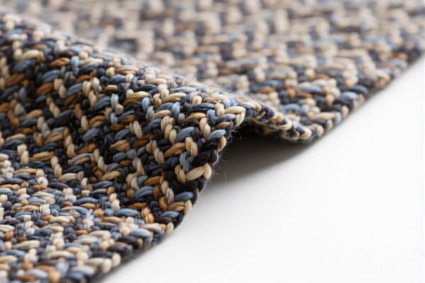 Image for Combed Wool Blended Woven Jacquard Fabric