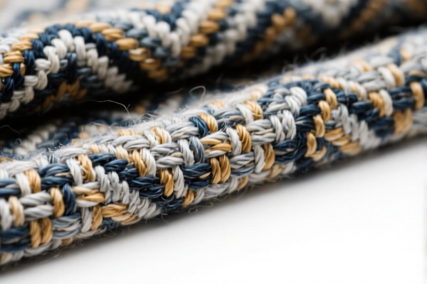 Image for Combed Wool Blended Woven Jacquard Fabric
