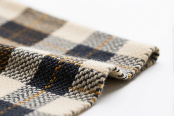 Image for Combed Wool Blended Woven Printed Fabric