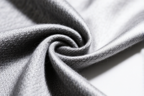 Image for Silk blended combed wool fabric (valued over $33/kg)