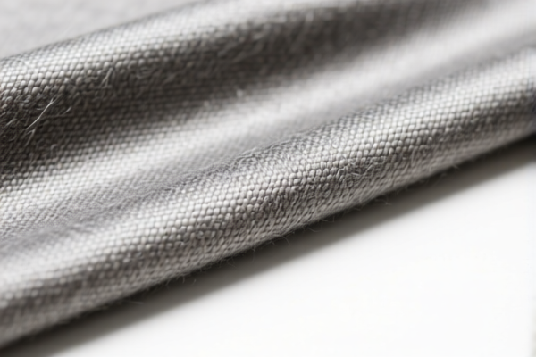 Image for Silk blended combed wool woven fabric