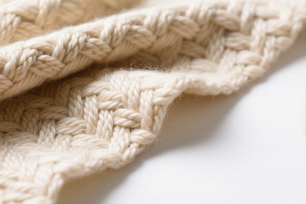 Image for Woven combed wool fabric with 30% or more silk content, Jacquard