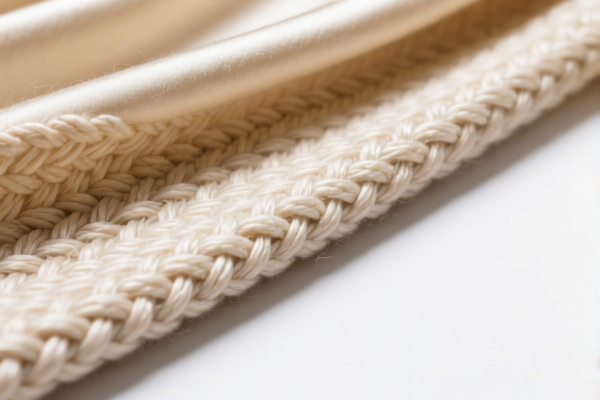 Image for Woven combed wool fabric with 30% or more silk content, Jacquard