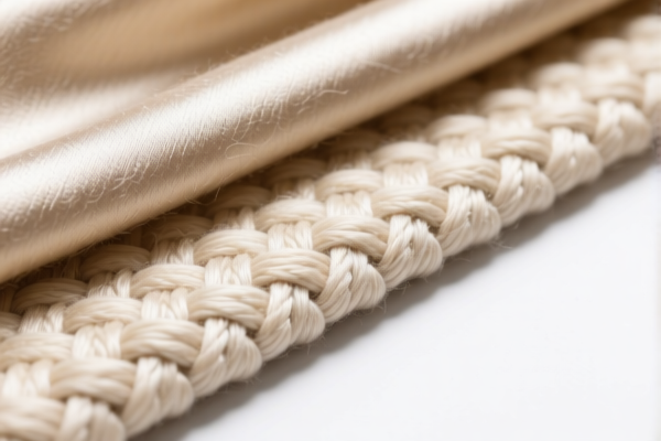 Image for Woven fabrics of combed wool with 30% or more silk content