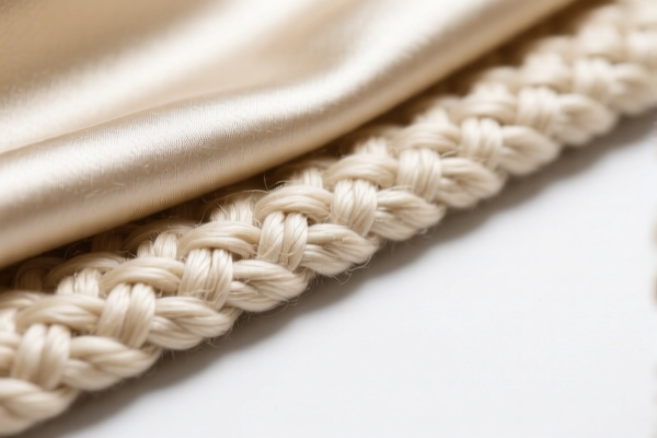 Image for Woven fabrics of combed wool with 30% or more silk content