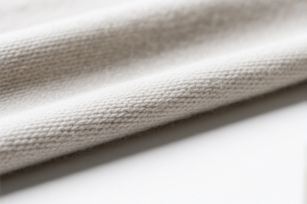Image for Combed Wool and Cotton Blend Fabric