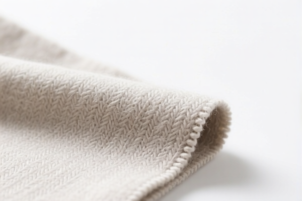 Image for Combed Wool and Cotton Blend Fabric
