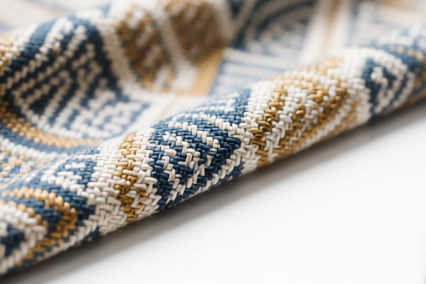 Image for Cotton Mixed Combed Wool Jacquard Fabric