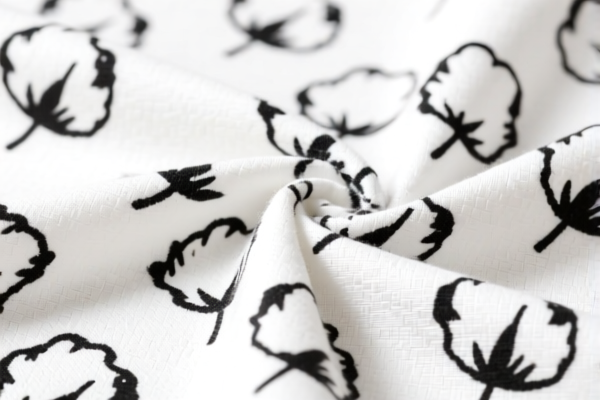 Image for Cotton Mixed Combed Wool Printed Fabric