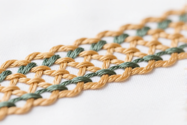 Image for Woven fabrics of combed wool blended Embroidery fabric