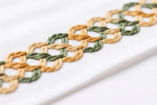 Image for Woven fabrics of combed wool blended Embroidery fabric