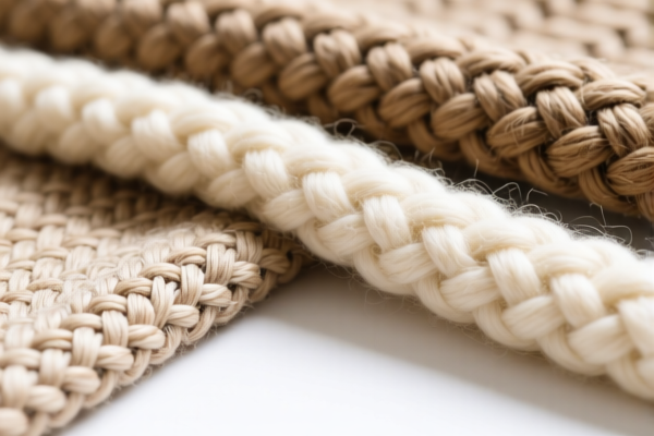 Image for Woven fabrics of combed wool blended For exhibitions