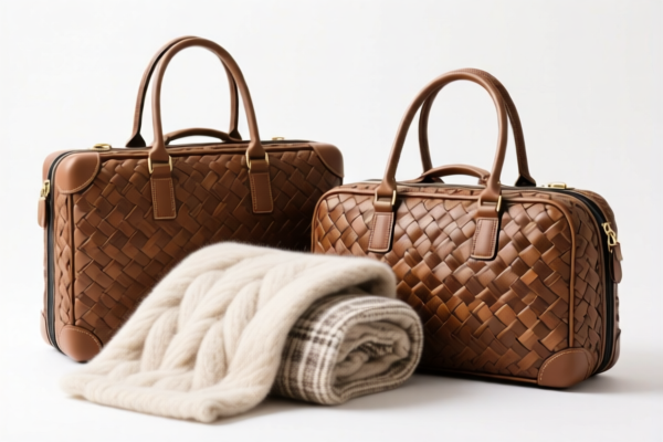 Image for Woven fabrics of combed wool blended For luggage and bags