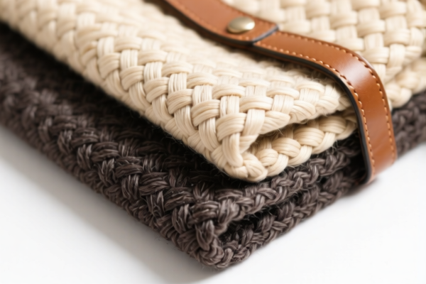 Image for Woven fabrics of combed wool blended For luggage and bags