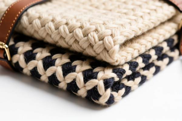 Image for Woven fabrics of combed wool blended For luggage and bags
