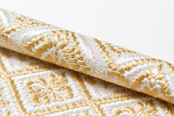 Image for Woven fabrics of combed wool blended Jacquard fabric