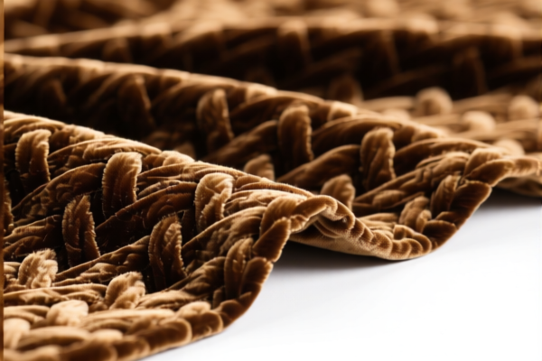 Image for Woven fabrics of combed wool blended   Velvet fabric