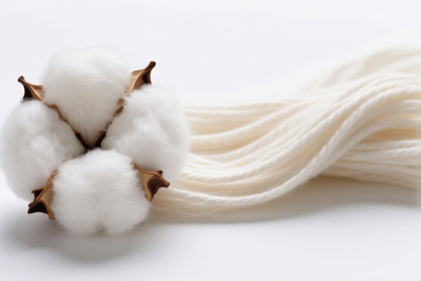 Image for Long Staple Cotton (28.575 34.925mm, Harsh Type, White, US Note 6)