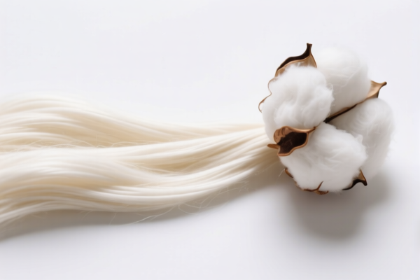 Image for Uncarded Uncombed Long Staple Cotton (28.575 34.925mm, White, Harsh Type)