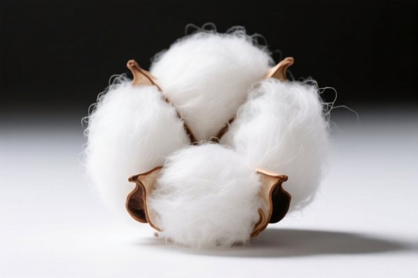 Image for White Coarse Cotton Fiber for Agricultural Use, Staple Length 29.36875mm or More
