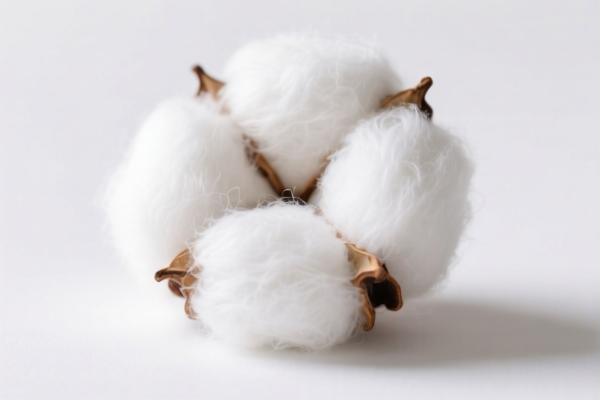 Image for White Coarse Cotton Fiber for Filling, Staple Length 29.36875mm or More
