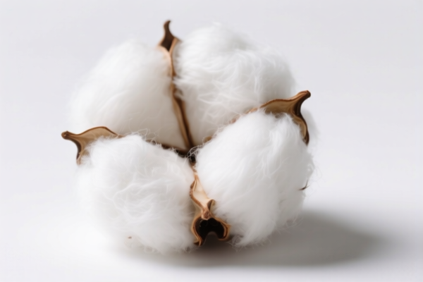 Image for White Coarse Cotton Fiber for Filling, Staple Length 29.36875mm or More