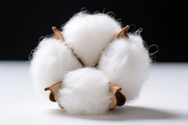 Image for White Coarse Cotton Fiber for Spinning, Staple Length 29.36875mm or More