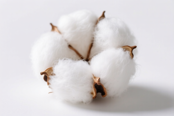 Image for White Coarse Cotton Fiber for Weaving, Staple Length 29.36875mm or More
