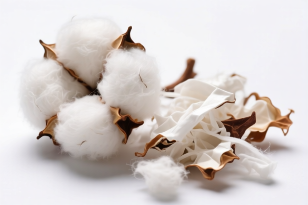 Image for Cotton Short Fiber Waste (Short Fiber Strips, Textile Use)