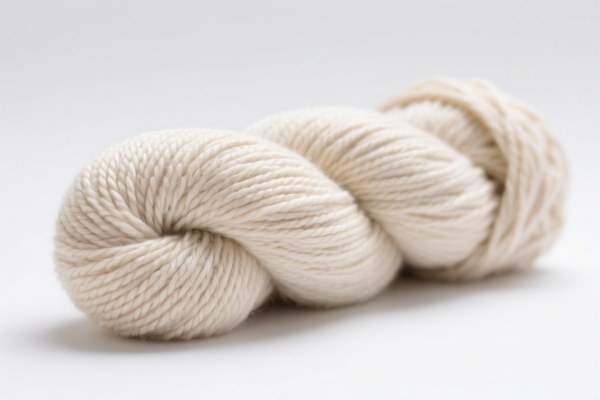 Image for Unbleached Carded Cotton Yarn (85% or more cotton content)