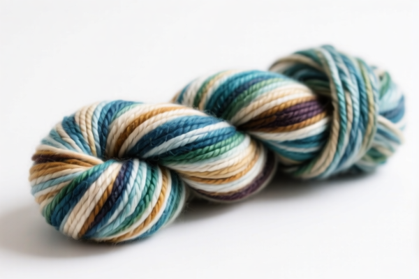 Image for Dyed Cotton Yarn (Uncombed Fibers, 300+ to 80 nm, Not Retail)