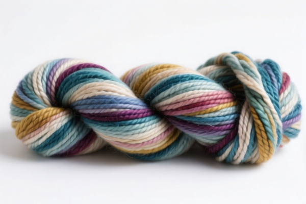 Image for Dyed Cotton Yarn (Uncombed Fibers, 300+ to 80 nm, Not Retail)