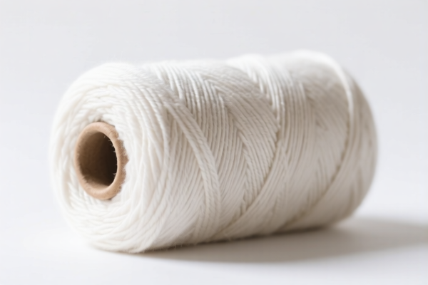 Image for Industrial Cotton Yarn (Uncombed Fibers, 300+ to 80 nm, Not Retail)