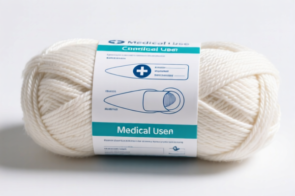 Image for Combed cotton yarn (single), 14 43 nm, for medical use