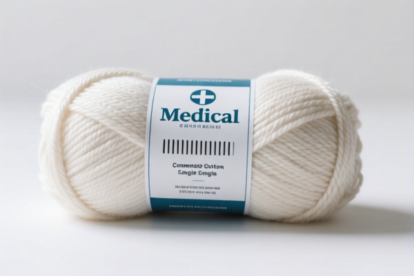 Image for Medical combed cotton single yarn (less than 83.33 decitex, exceeding 120 metric number)